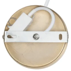Lampa sufitowa z metalowym kloszem SAVIO, Ø 27 cm