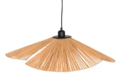 Lampa sufitowa z rafii LEIJA, Ø 68 cm