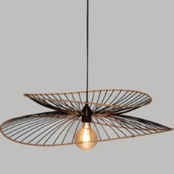 Lampa wisząca ALARA z metalowym kloszem, Ø 69 cm