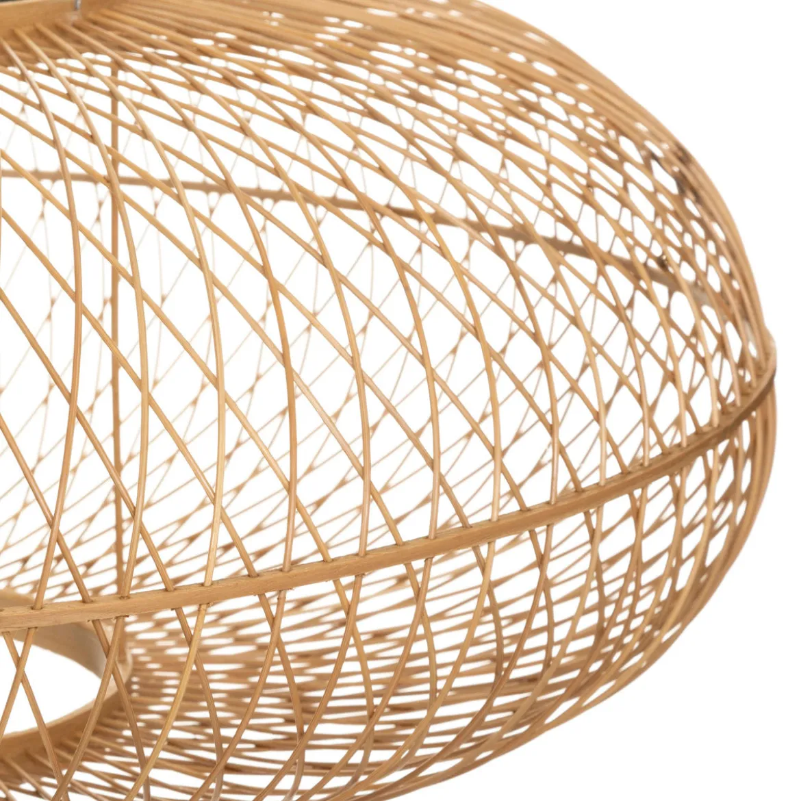 Lampa wisząca bambusowa LOREN, Ø 60 cm