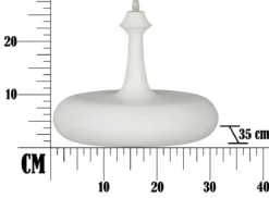 Lampa wisząca, biała, Ø 32 cm