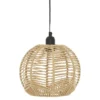 Lampa wisząca CAREN z kloszem z plecionki, Ø 24 cm