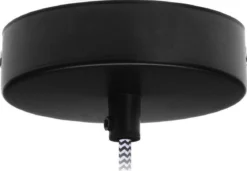 Lampa wisząca 8 cm, industrialna, złota