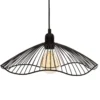 Lampa wisząca GALT, metalowa, Ø 34 cm
