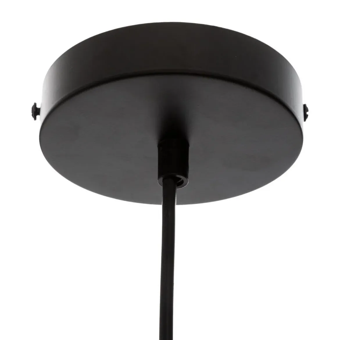 Lampa wisząca GALT, metalowa, Ø 34 cm