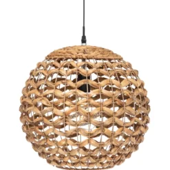 Lampa wisząca SAND z kloszem z hiacyntu, Ø 38 cm