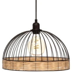 Lampa wisząca SUWA z metalowym kloszem, Ø 35 cm