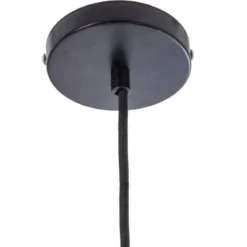Lampa wisząca SUWA z metalowym kloszem, Ø 35 cm
