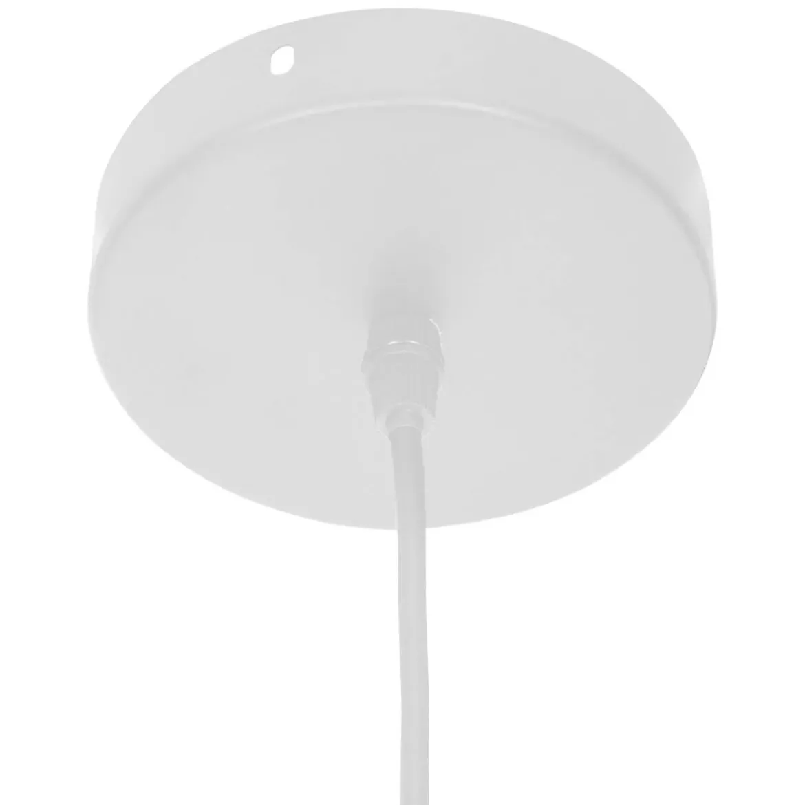Lampa wisząca TINA, abażur bouclé, Ø 37 cm