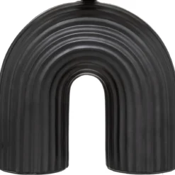 Lampa z abażurem Eidel i z ceramiczną podstawą, 40,5 cm