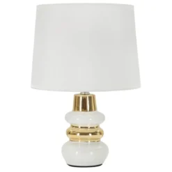 Lampa z ceramiczną podstawą, TAVOLO, Ø 23 cm