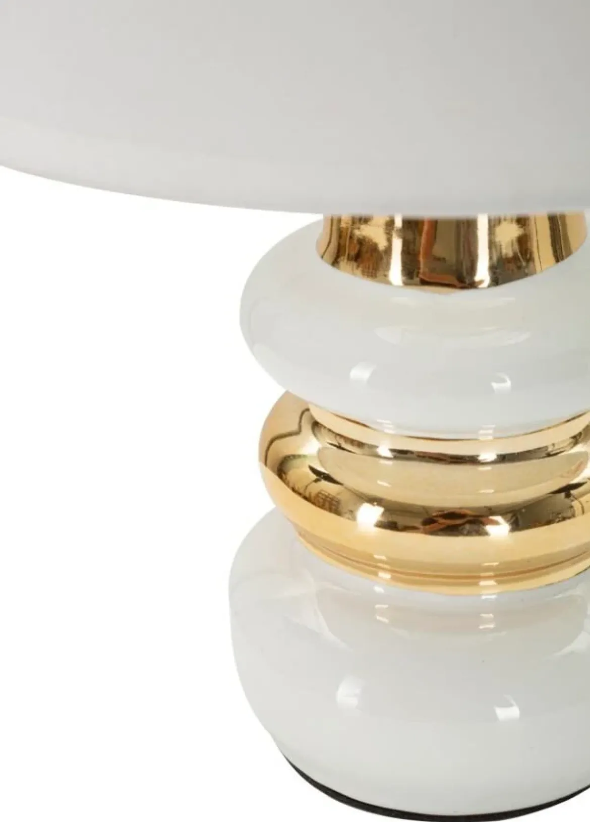 Lampa z ceramiczną podstawą, TAVOLO, Ø 23 cm