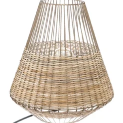 Lampa z wikliny i metalu CHERAW, 33,5 cm