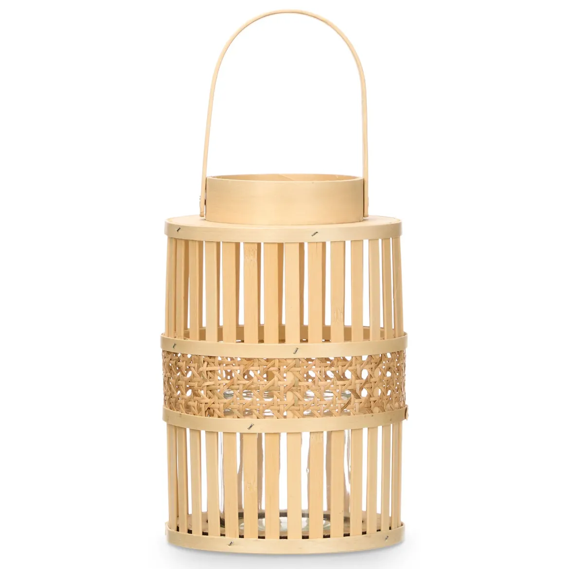 Lampion bambusowy ELYSIAN, Ø 16,5 x 39 cm