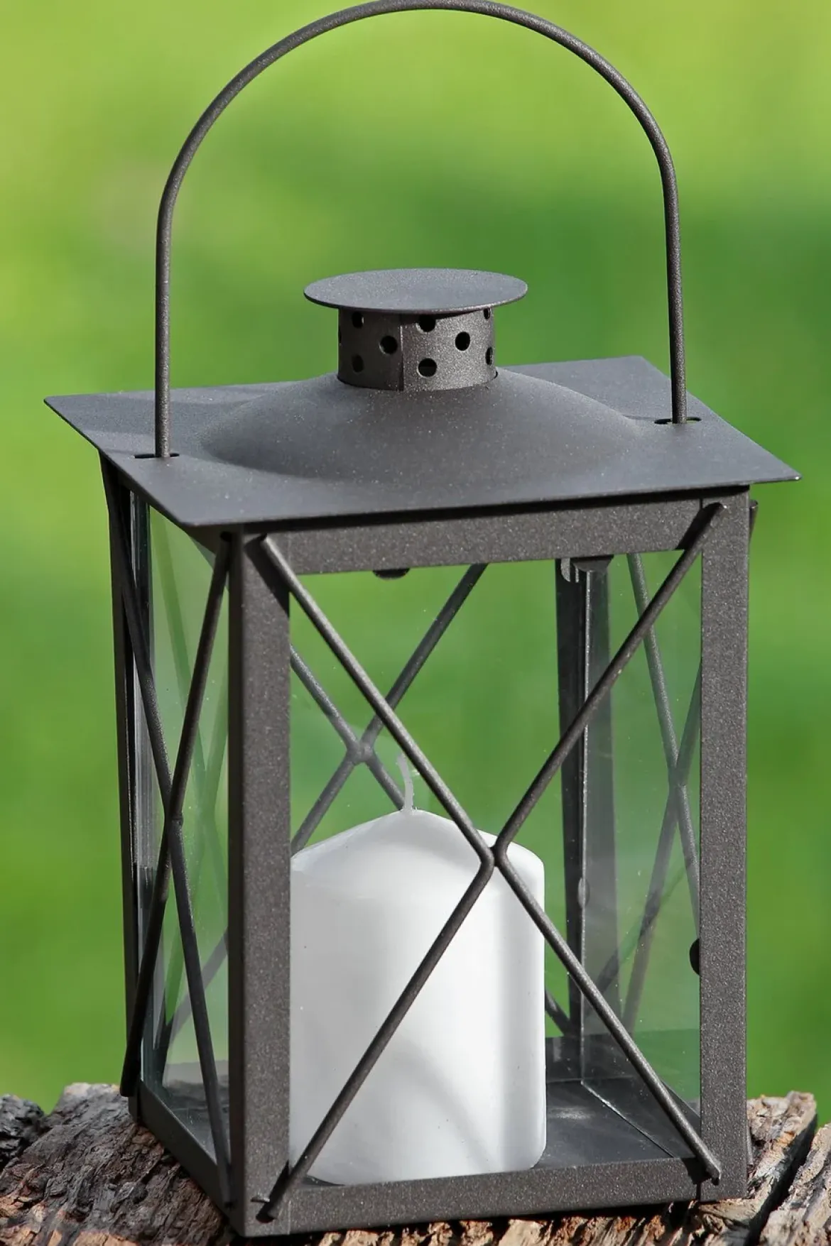 Lampion do salonu FAROL, metalowy