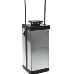Lampion metalowy z oświetleniem LED