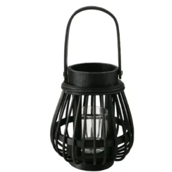 Lampion na świeczkę, bambusowy, ILVIE