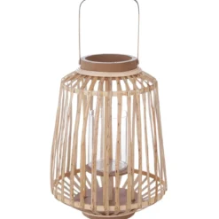 Lampion rattanowy Natural, wys. 35 cm