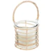 Lampion, świeca przeciw komarom, zapach trawy cytrynowej, 430 g