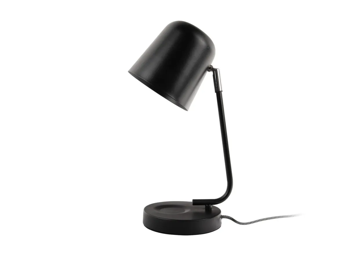 Lampka na biurko metalowa ENCANTAR, wys. 38,5 cm