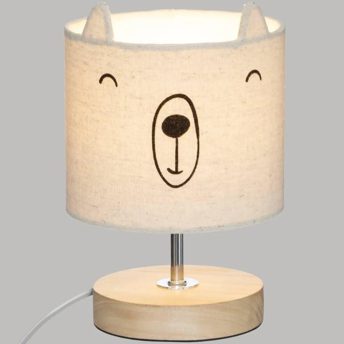 Lampka nocna dla dzieci z kloszem