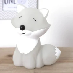 Lampka nocna dla dziecka na baterie LISEK, 17 cm