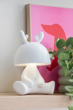 Lampka nocna do pokoju dziecka DEER, bezprzewodowa