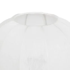 Lampka nocna TOBIE z bawełnianym abażurem, Ø 25 cm