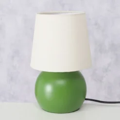 Lampka nocna z metalową bazą SABIA, 22 cm