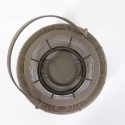 Latarenka metalowa MINIMAL, wys. 28 cm