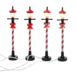 Latarnia świąteczna, świeca LED, 10 cm
