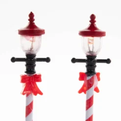 Latarnia świąteczna, świeca LED, 10 cm