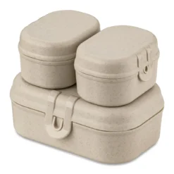 Lunchbox PASCAL READY MINI, zestaw 3 pojemników, KOZIOL