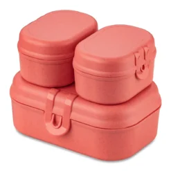 Lunchbox PASCAL READY MINI, zestaw 3 pojemników, KOZIOL