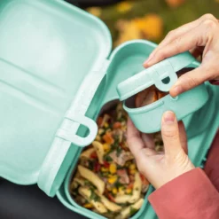 Lunchbox PASCAL READY, zestaw 3 pojemników i sztućce, KOZIOL