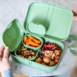 Lunchbox PASCAL READY, zestaw 3 pojemników i sztućce, KOZIOL