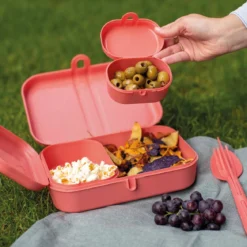 Lunchbox PASCAL READY, zestaw 3 pojemników i sztućce, KOZIOL