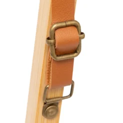 Lustro łazienkowe LOFT na pasku, Ø 50 cm