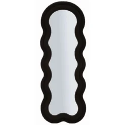 Lustro ścienne w materiałowej ramie TEDDY, 160 cm