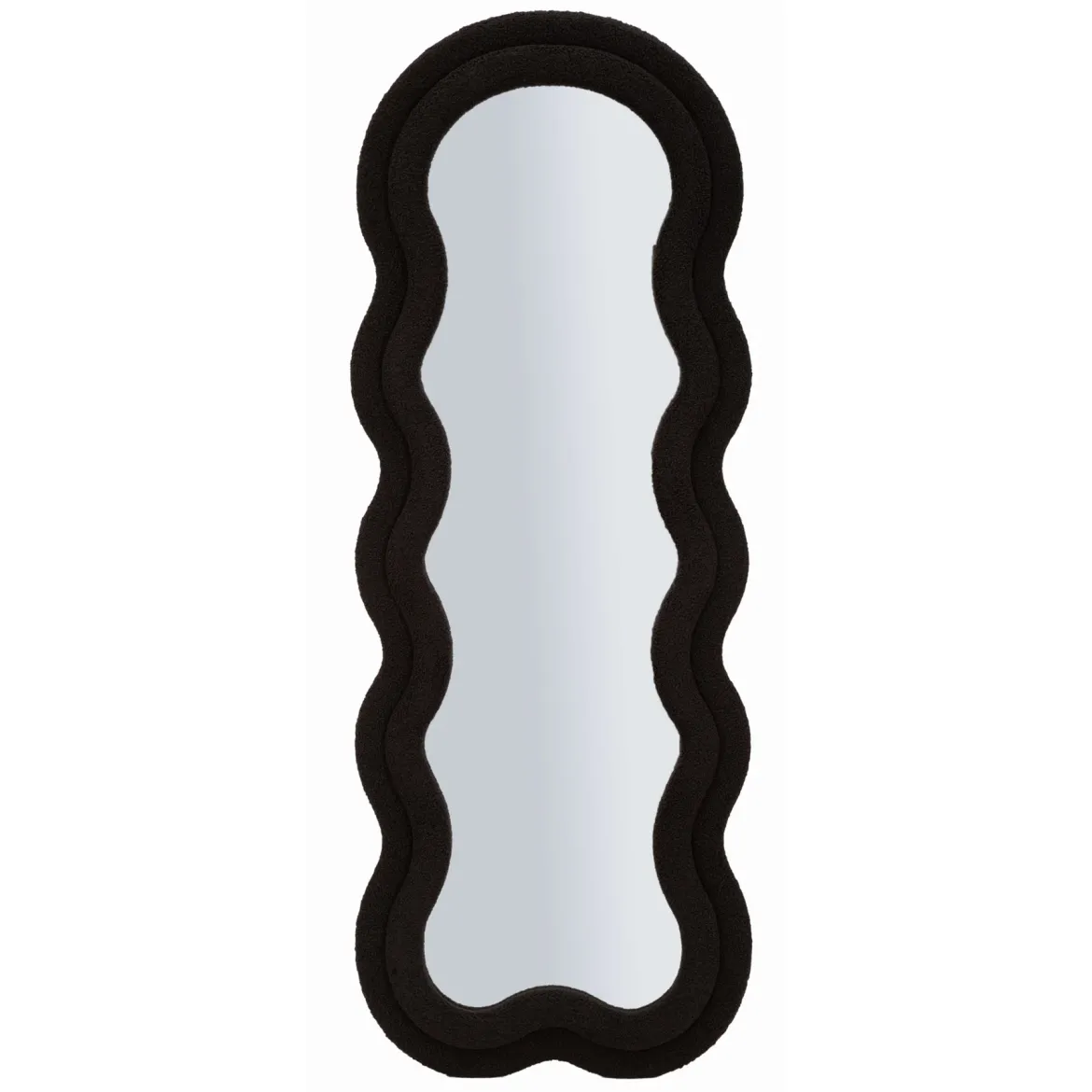 Lustro ścienne w materiałowej ramie TEDDY, 160 cm