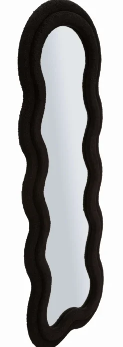 Lustro ścienne w materiałowej ramie TEDDY, 160 cm