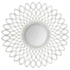 Lustro dekoracyjne FLOWER, Ø 90 cm, ozdobna rama