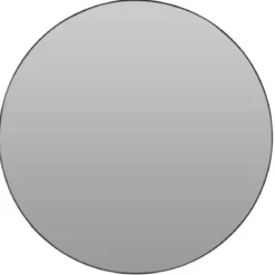 Lustro okrągłe w metalowej ramce, Ø 55 cm