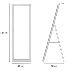 Lustro stojące HAVLYS, 37 x 127 cm