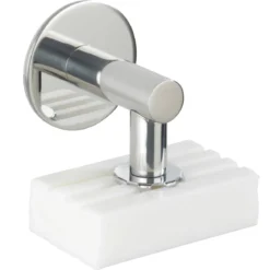 Magnetyczny uchwyt, mydelniczka Turbo-Loc® ze stali nierdzewnej, WENKO