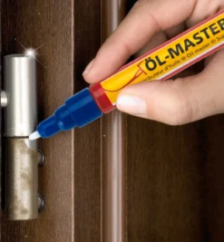 Marker z olejem do usuwania etykiet
