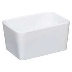 Maselniczka z nożykiem, ceramiczna z bambusową pokrywką