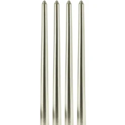 Metaliczne świece stołowe, 30 cm