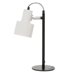 Metalowa lampa stołowa Riva, 36 cm, regulowany klosz