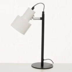 Metalowa lampa stołowa Riva, 36 cm, regulowany klosz